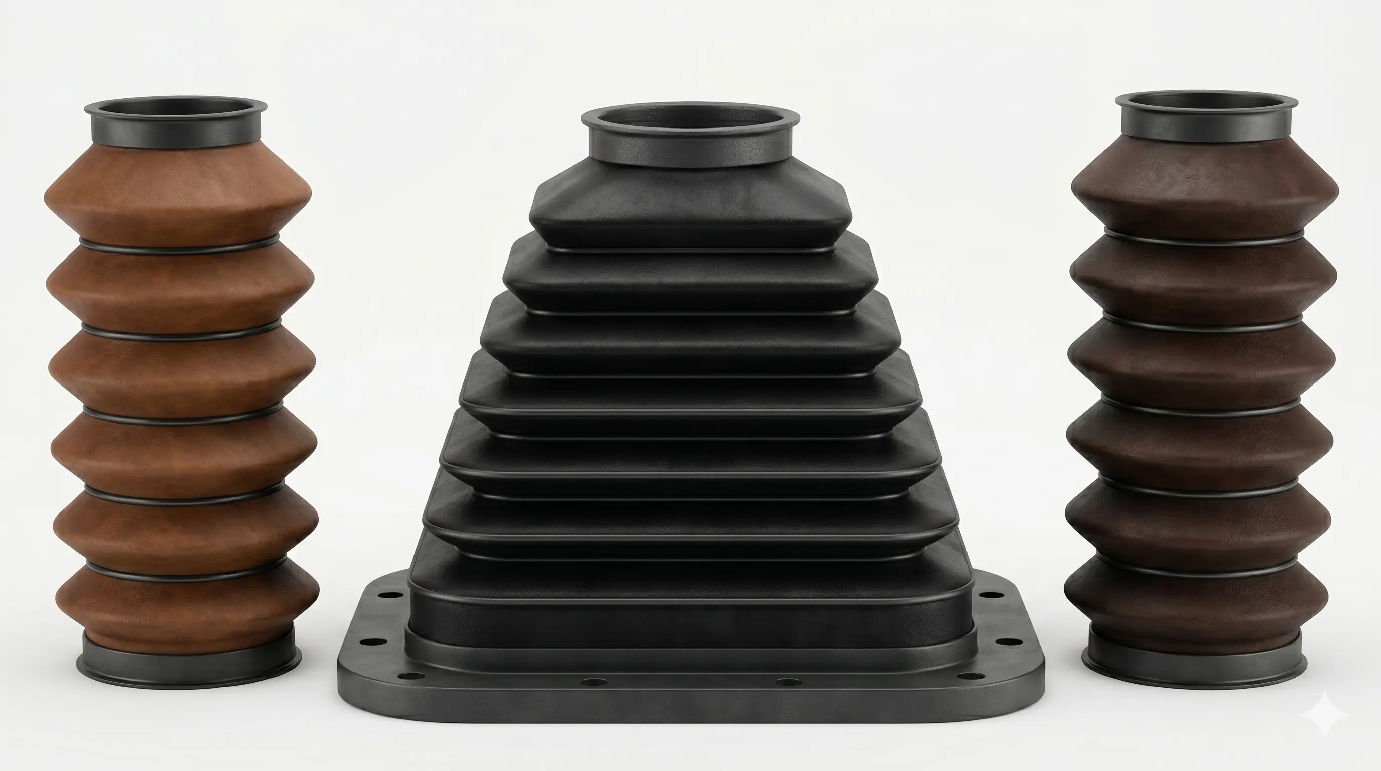 Industrial fire-retardant leather bellows Geola Prod