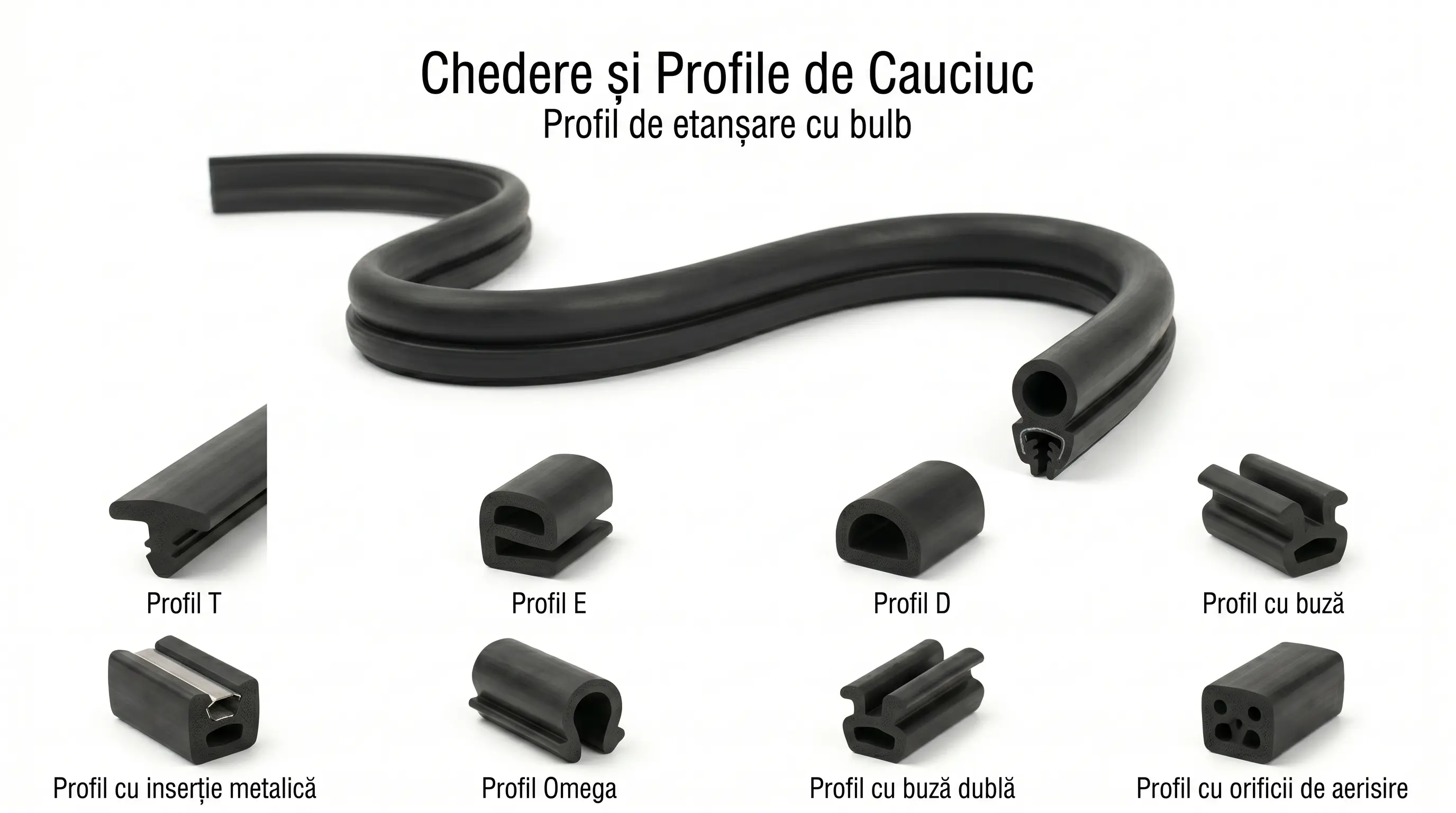 Chedere și profile industriale din cauciuc Geola Prod